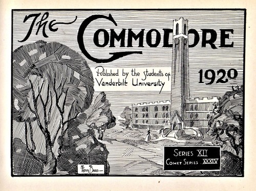 1920 Vanderbilt University Commodore Yearbook: Free Shipping gwhit - Picture 2 of 2