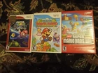 3 Wii Mario Games Galaxy Paper Super Mario Bros. Complete