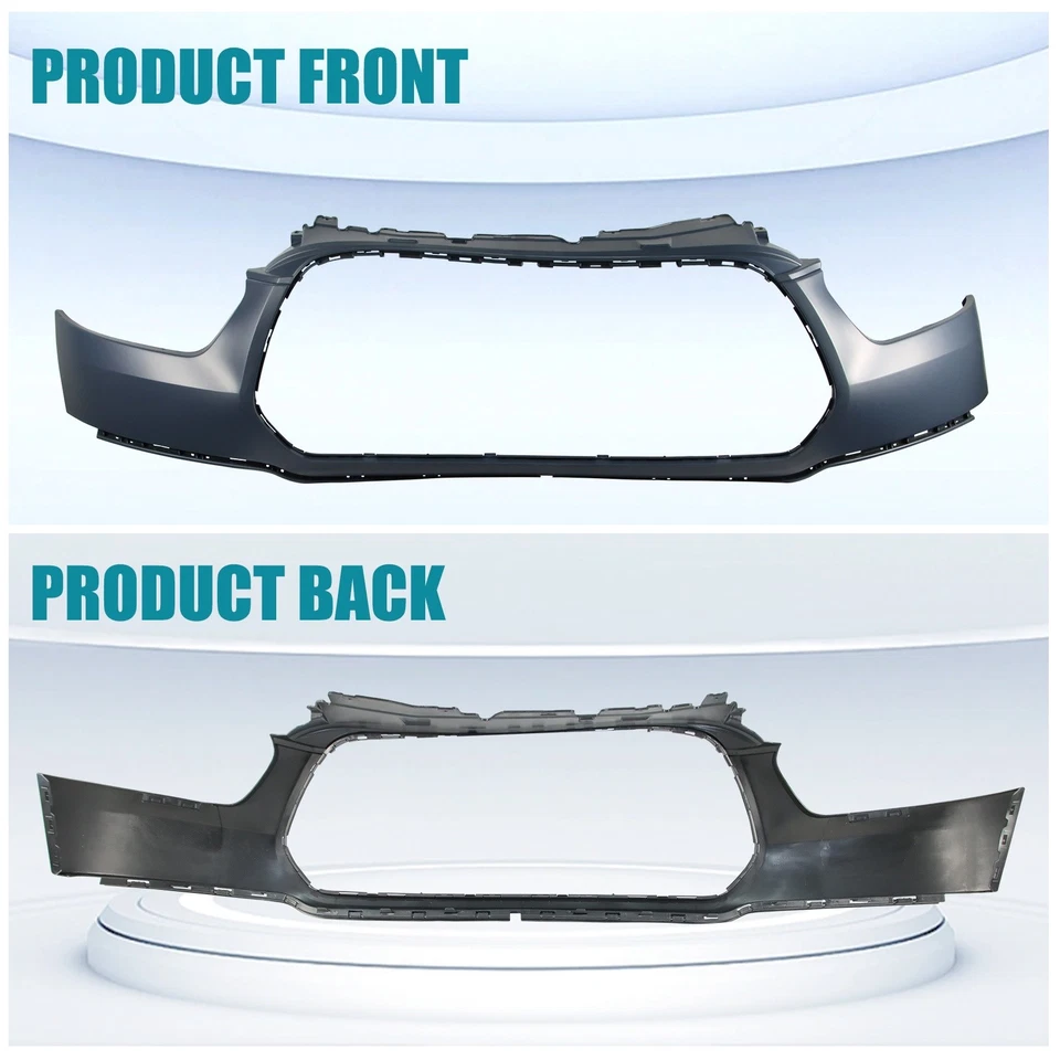 For 2015 2016 2017 2018 2019 Ford Transit 150 250 350 Front Bumper Upper Cover - Imagem 3 de 4