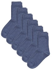 Unisex Little Kids Youth Boys Girls Soft Cotton Crew Dress Socks Seamless Toe...