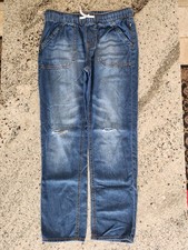 Girls Lucky Drawstring Style Lightweight Jeans Sz Large