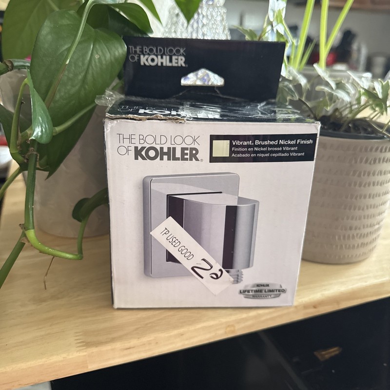 Kohler K-98350-BN  Awaken Wall-Mount Supply Elbow, Vibrant Brushed Nickel