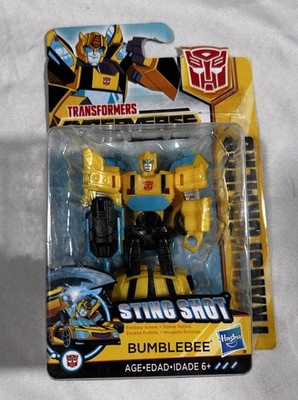 Transformers Bumblebee New Cyberverse Sting Shot Scout Class