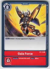 Gaia Force Uncommon Starter Deck 01: Gaia Red ST1-16 U LP