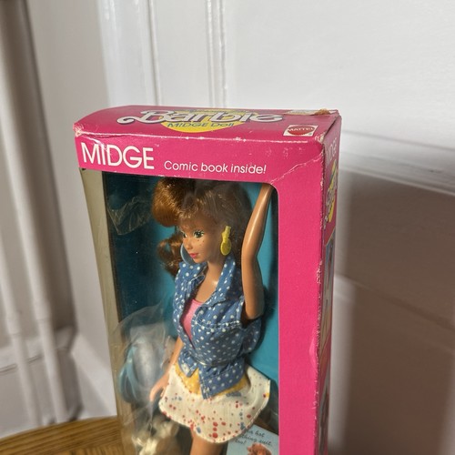 1987 California Dream Barbie Doll Midge Red Hair 4442 With Comic Book Vintage - Picture 14 of 15