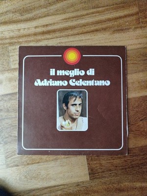 Adriano Celentano ''Il Meglio Di Adriano Celentano'' LP 33 Giri 1975 Clan Italy