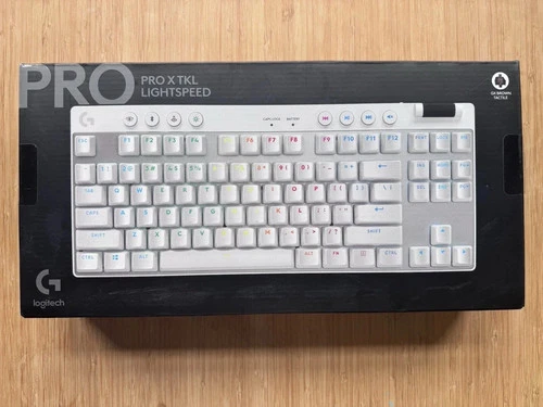 Logitech G Pro X TKL Lightspeed Gaming Keyboard WHITE