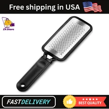 Foot File Scrubber Pedicure Stainless Steel Callus Remover Rasp Hard Skin Tool