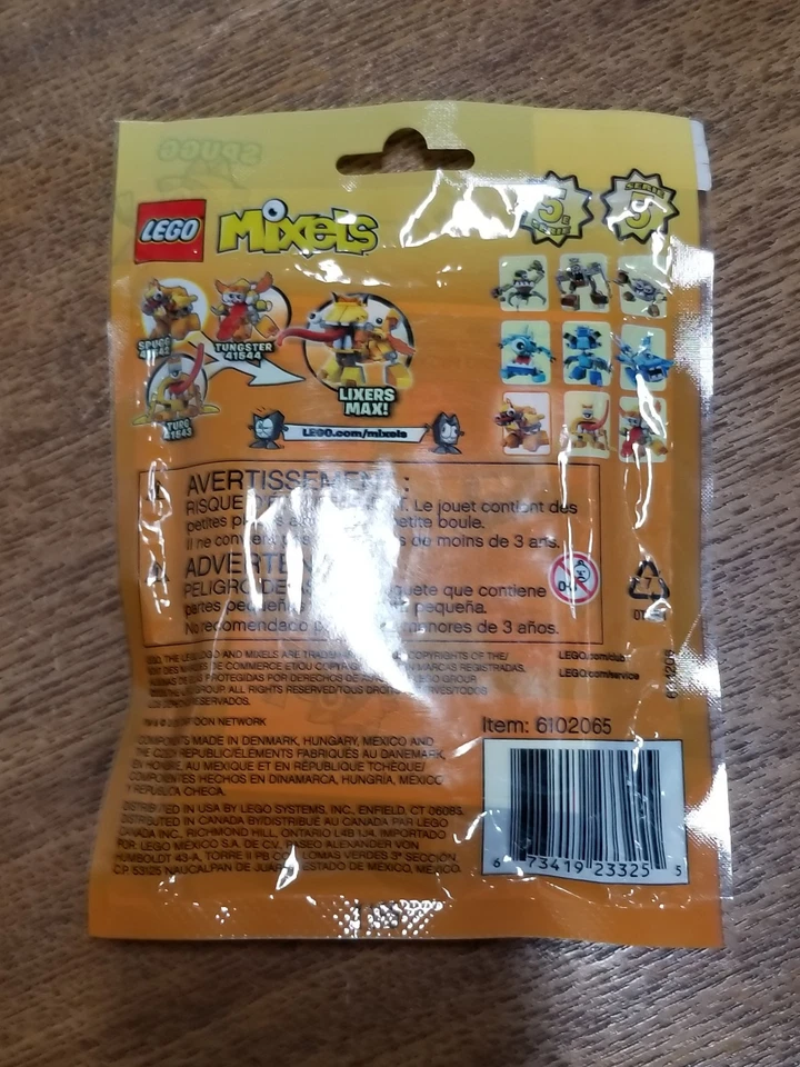 Lego 41542 MIXELS Spugg ORANGE Puppy Dog Tribe Lixers Polybag Action Figure USA - Image 2 of 4