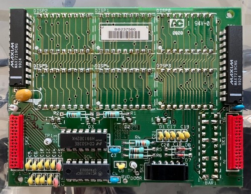 Placa de visualización grabadora de gráficos ABB C1900 con cable de cinta, C1900/0734 - Imagen 2 de 4