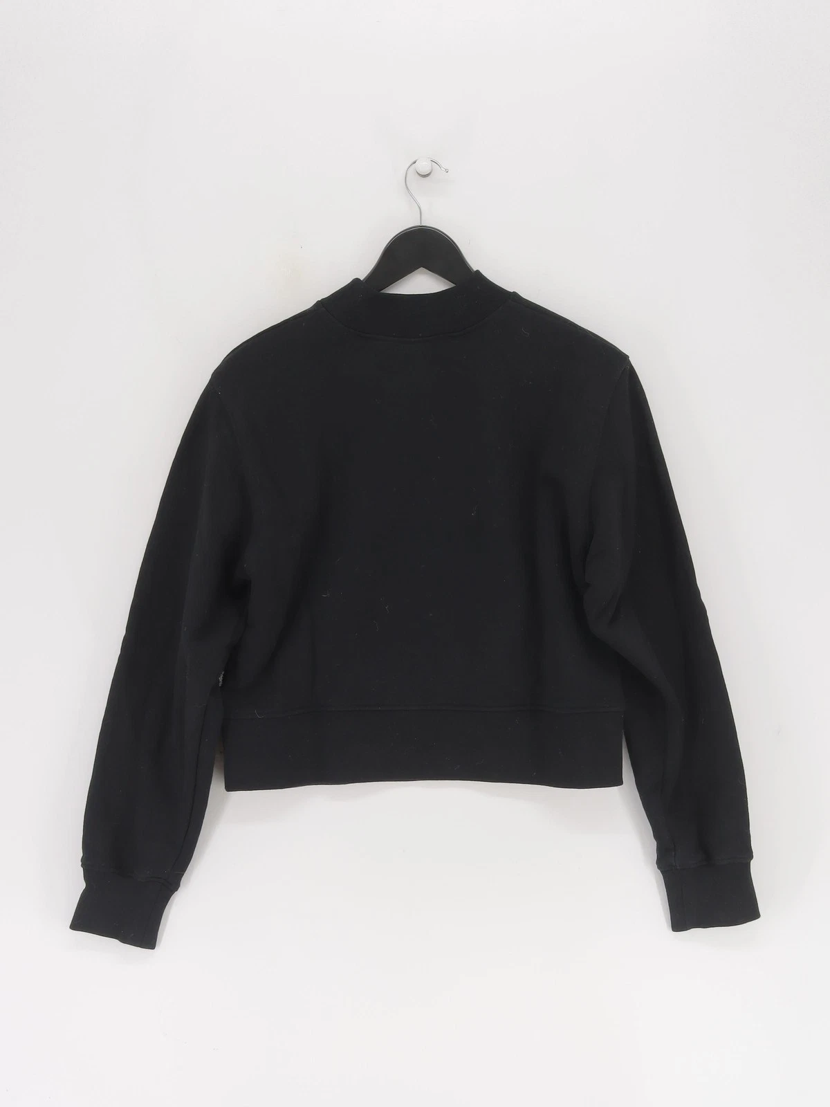 Palm Angels Felpa con Cappuccio Donna S Nera Grafica Cotone con Elastan Pullover