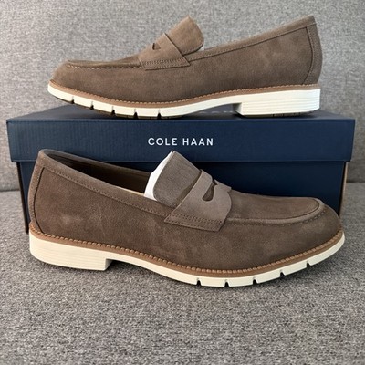 Cole Haan FlexGrand+ Penny Loafer Mens 10 Truffle Suede  display picture 2