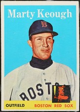 1958 Topps #371 Marty Keough Baseball VG