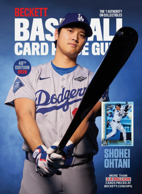 New 2026 Beckett Baseball Card Annual Price Guide 48th Edition W