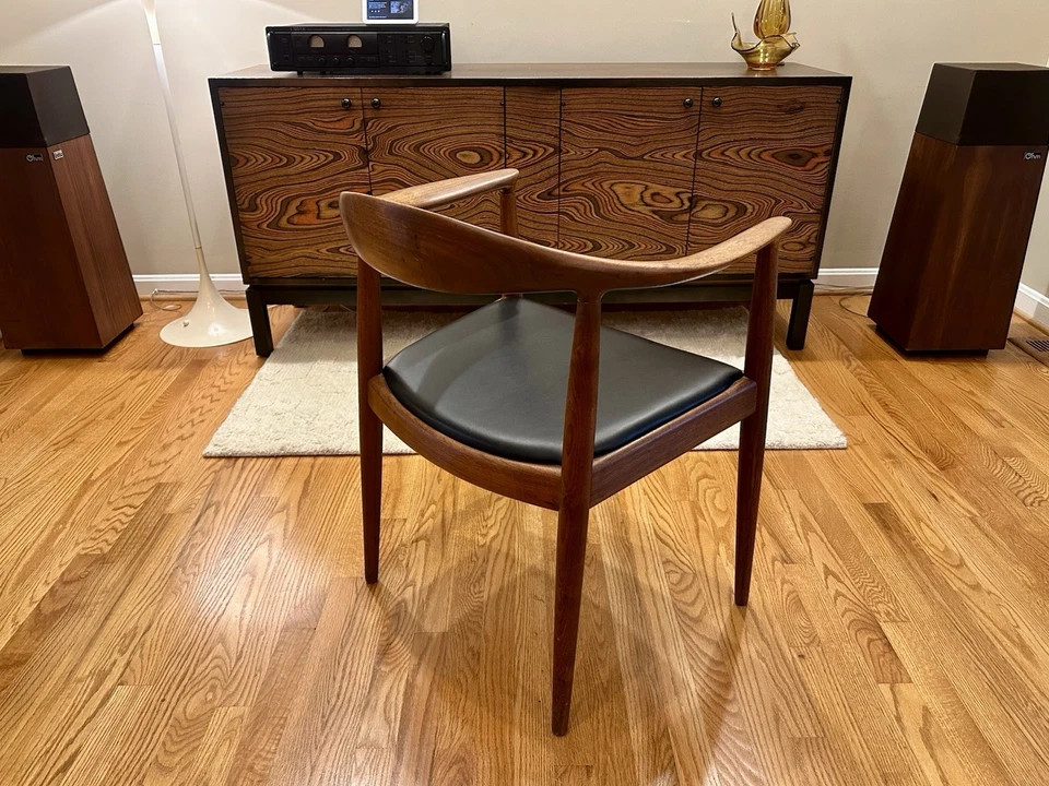 Vintage Hans Wegner "The Chair" Teak JH 501 Armchair - Mid-Century Modern - Image 3 of 4