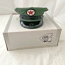 Texaco Attendant's Cap Bank Green 83000 SpecCast 1998 Resin Collectibles