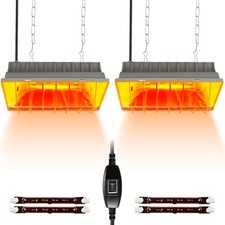 Jaenmsa 250W Brooder Heater for Chicks,Chicken Coop Brooder Heating Lamp Warmer