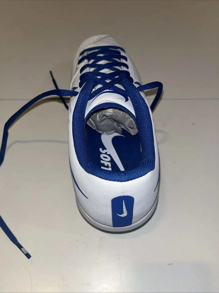 Botines de softbol Nike Lunar Hyperdiamond 3 Pro para mujer talla 8 azul blanco CD0110 106 Foto 4 de 4