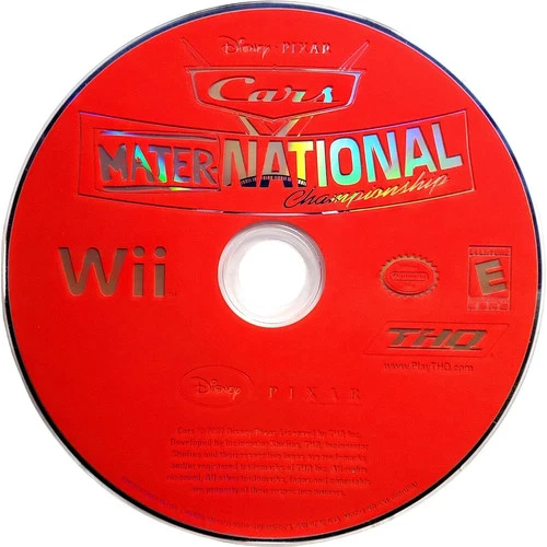 Cars Mater-National Championship - Nintendo Wii - Disc Only