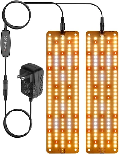 2 Heads LED Grow Light Plant Growing Lamp Light for Indoor Plants Full Spectrum - Picture 2 of 10