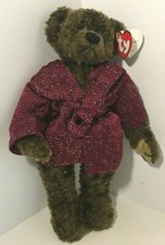 1993 Large 13" Beanie Babies Teddy Bear TYRONE Retired w/ Sparkle Robe NICE