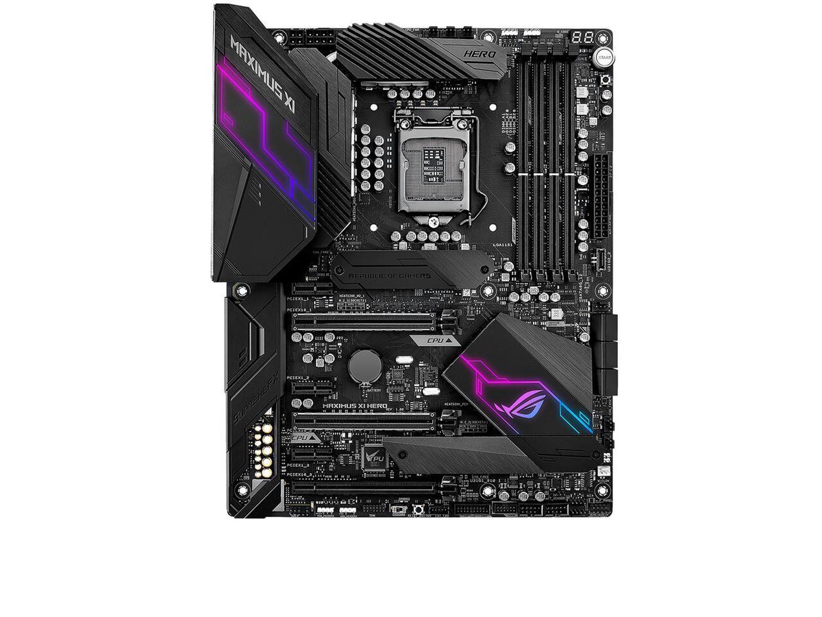 PCパーツ ASUS Z370 ROG MAXIMUS X HERO (WI-FI AC) ROG MAXIMUS X HERO (WI-FI AC) | Motherboards | ROG Global