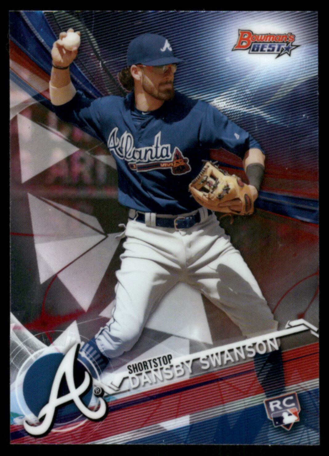 2017 Bowman's Best #61 Dansby Swanson