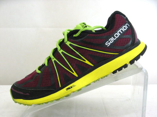 Salomon Damen 9,5 US X Tour City Trail lila LT sportliche Laufschuhe