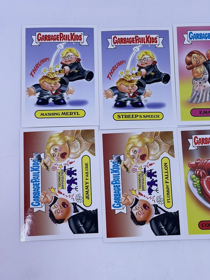 Garbage Pail Kids The Golden Groans 2017 Full Set NM RARE - Image 3 of 4