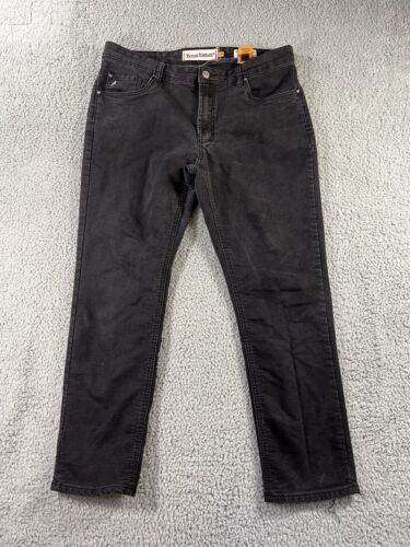 Tailor Vintage Jeans Men 36 X 30 Canaan Slim Fit Comfort Stretch Waist Black - 第 1/8 張圖片