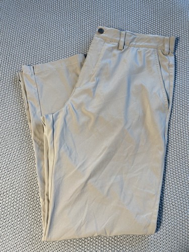 ETONIC Men's Lightweight Casual Golf Pants Size 40/34 Light Tan Comfort - Picture 13 of 13