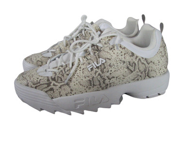 cream fila disruptor