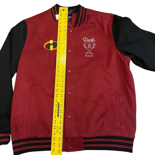 Disney Pixar The Incredibles Dash Parr Varsity Jacket Size 2X BoxLunch Exclusive - Picture 4 of 7