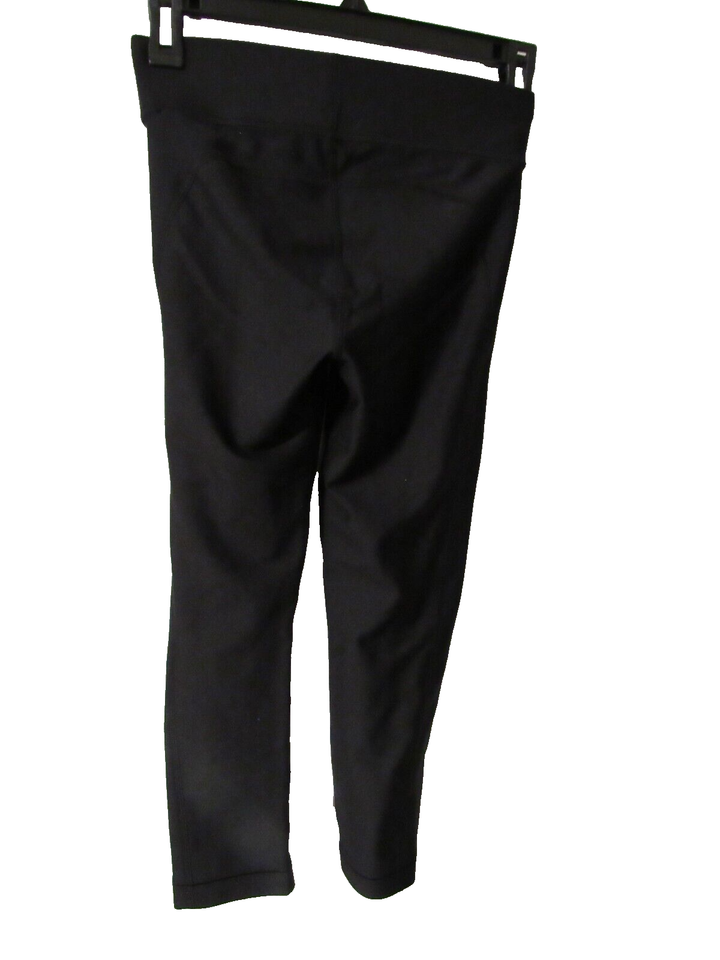 Under Armour Women's HeatGear Armour Black Compression Capris logo Size