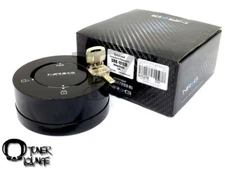 NRG STEERING WHEEL HUB QUICK RELEASE LOCK KIT WITH KEY SHINE BLACK SRK-101LB