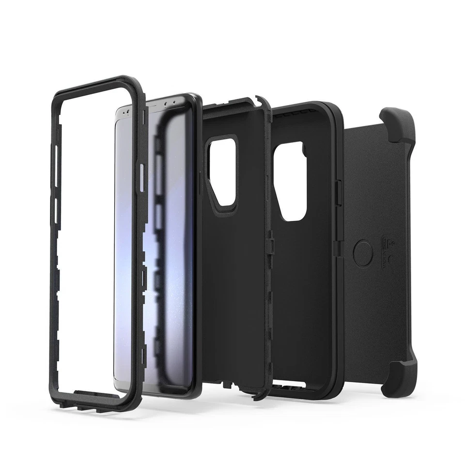 For Samsung Galaxy S8 / S8 Plus Case Shockproof Series Fits Defender Belt Clip - Image 4 of 4