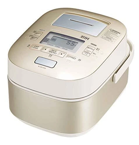 TOSHIBA Gold RC-DX10HA(N) Rice Cooker 5.5 Cups 1L 220V Made in Japan