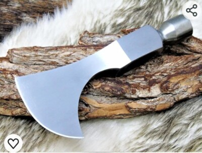 #ad CUSTOM MADE HIGH POLISH CARBON STEEL AXE HEAD HATCHET TOMAHAWK 629 $56.00