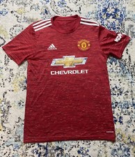 Adidas Manchester United Jersey Home football shirt 20 21 B Fernandes Men Small