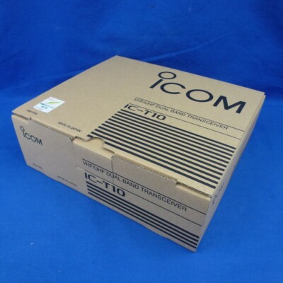 ICOM IC-T10 Numeric Keypad Type 144 430MHz Dual Band 5W FM
