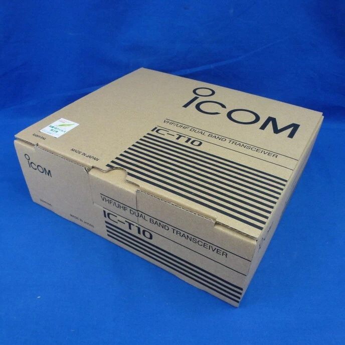 ICOM IC-T10 Numeric Keypad Type 144 430MHz Dual Band 5W FM Transceiver NEW JP - Image 2 of 4