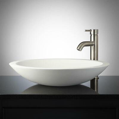 Signature Hardware Rigel Matte Vessel Sink, 17-3/4''