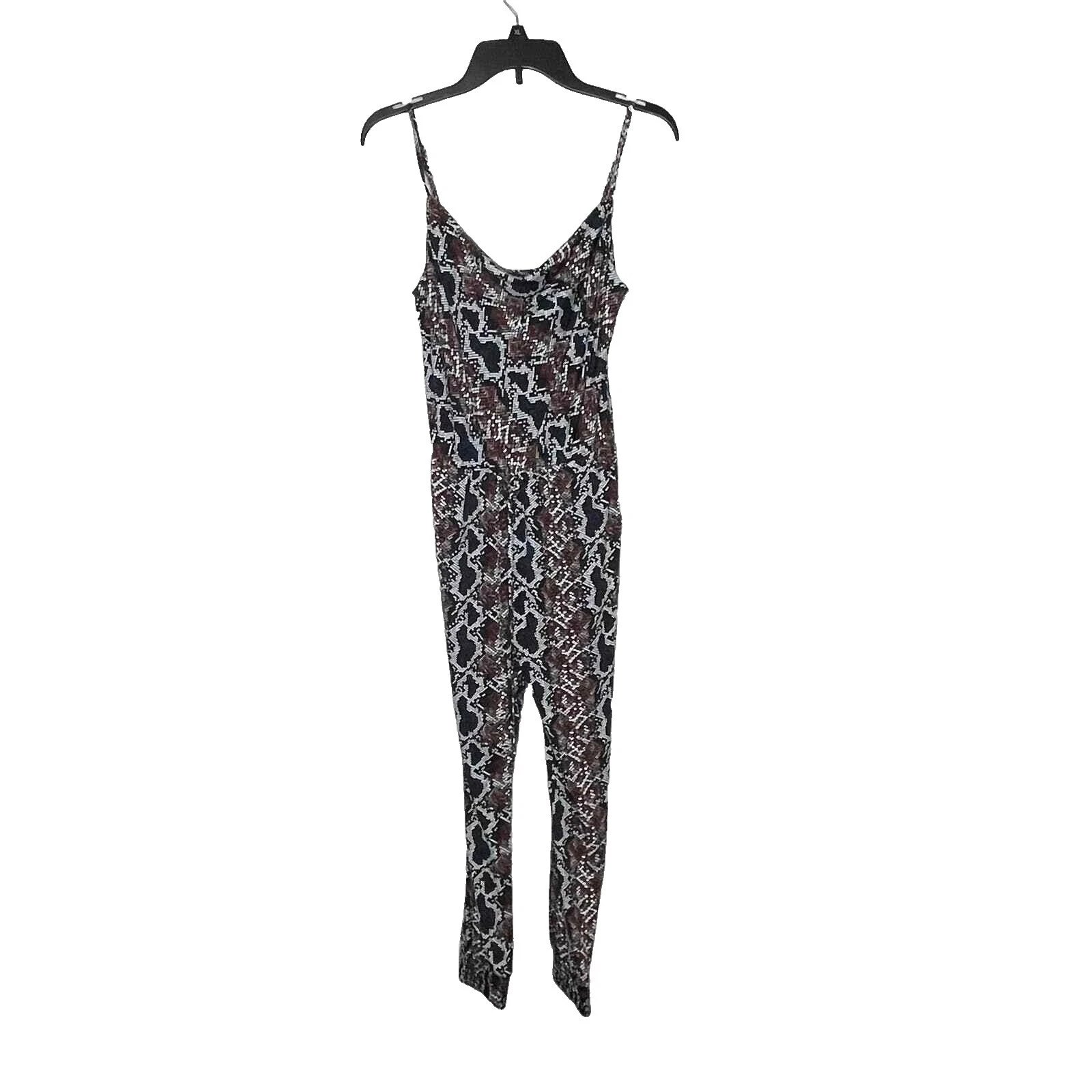 Animal Print Spandex Jumpsuit Jumpsuits & Rompers for Women