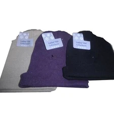 3-PK Old east Main Co., Ladies, One-Size, Cuffed Beanie Caps, Blended Materials