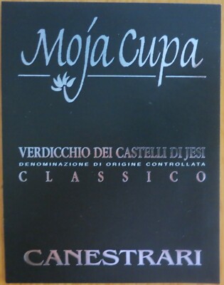 Wine label ITALY MOJA DARKA VERDICCHIO DEI CASTELLI DI JESI wine labels