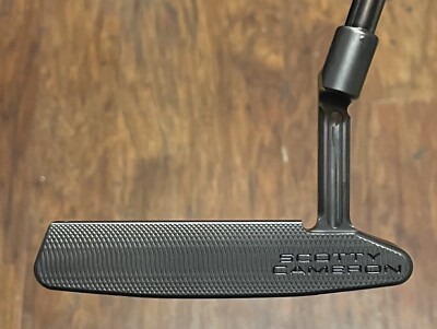 クラブ Scotty Cameron B3 NEW PORT Scotty Cameron B3 Triple Black LTD Newport 2 Putter W/ Cover