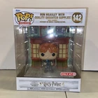 Funko Pop Deluxe Harry Potter Ron Weasley with Quality Quidditch Supplies 142