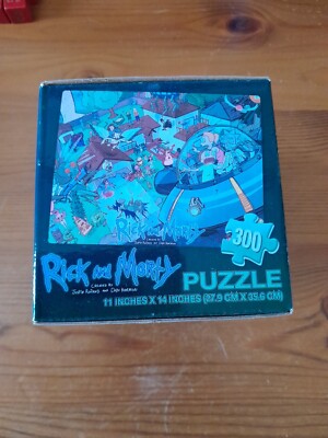 Rick and Morty Puzzle 300 Teile versiegelte Beutekiste - Cardinal Games Neu in OVP