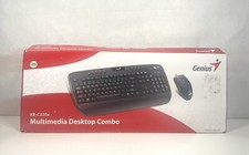 Genius KB-C220e Multimedia Desktop Wired Keyboard Combo 31330185100 New
