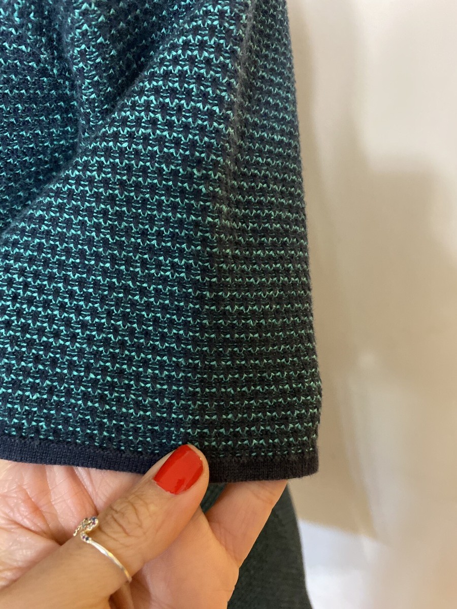 COS Sweater Dress XS Raised Textured Knit Short Sleeve Knee Length Green / Navy | eBay COS Sweater Dress XS Raised Textured Knit Short Sleeve Knee Length Green / Navy | eBay